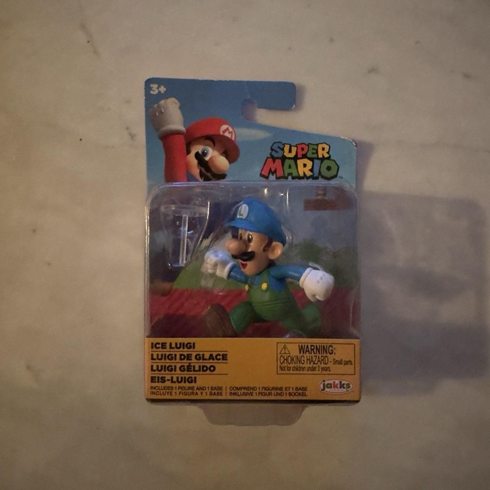 Super Mario Bros Luigi Action Figure